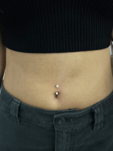 Navel piercing jewelry